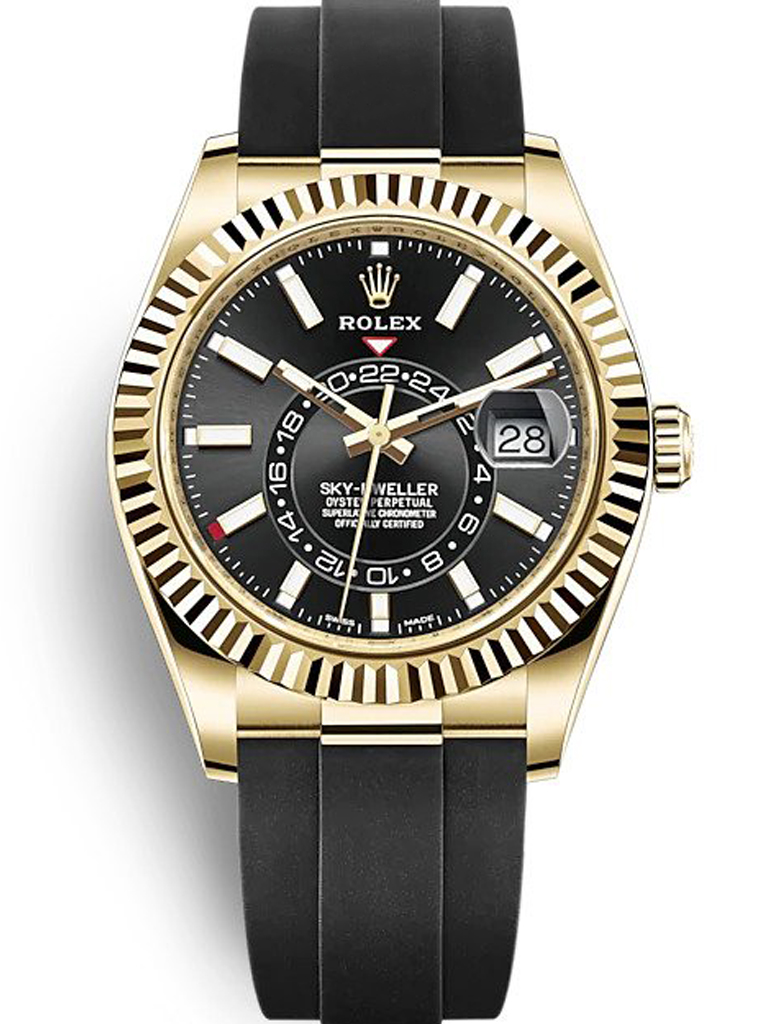 Rolex Sky-Dweller 42mm Black Dial 326238 $399.00