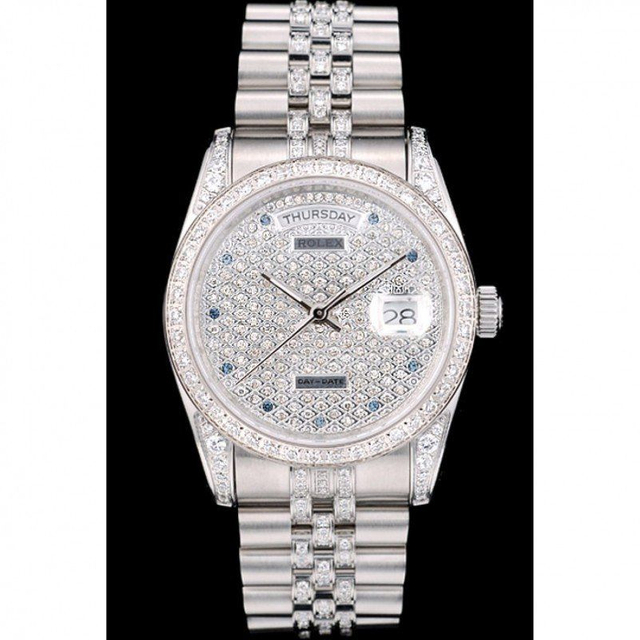 Rolex Day-Date 36mm Diamond Dial 41985 $399.00
