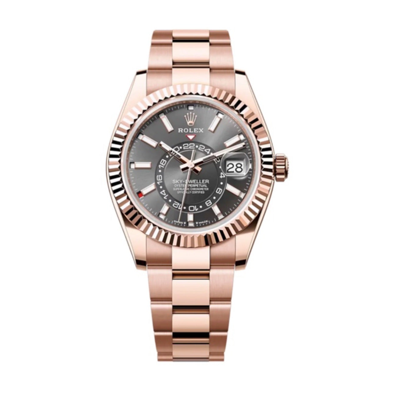 Superclone Rolex Sky-Dweller 42 mm Slate Dial 336935 $1,099.00