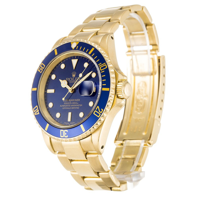 Rolex Submariner 40mm Blue Dial 16618 $399.00
