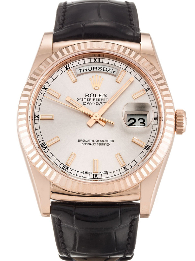 Rolex Day-Date 36mm Silver Dial 118135 $399.00