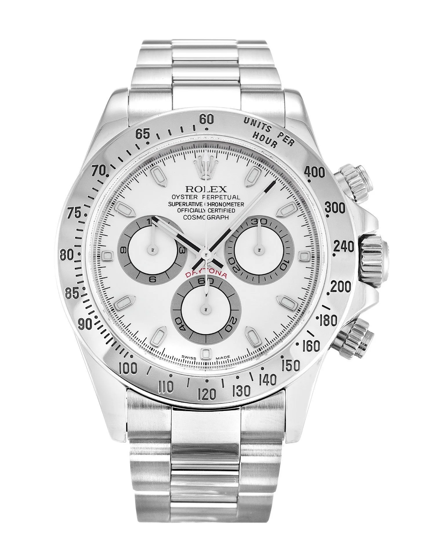 Superclone Rolex Daytona 40mm White Dial 116520 $599.00 – $1,329.00