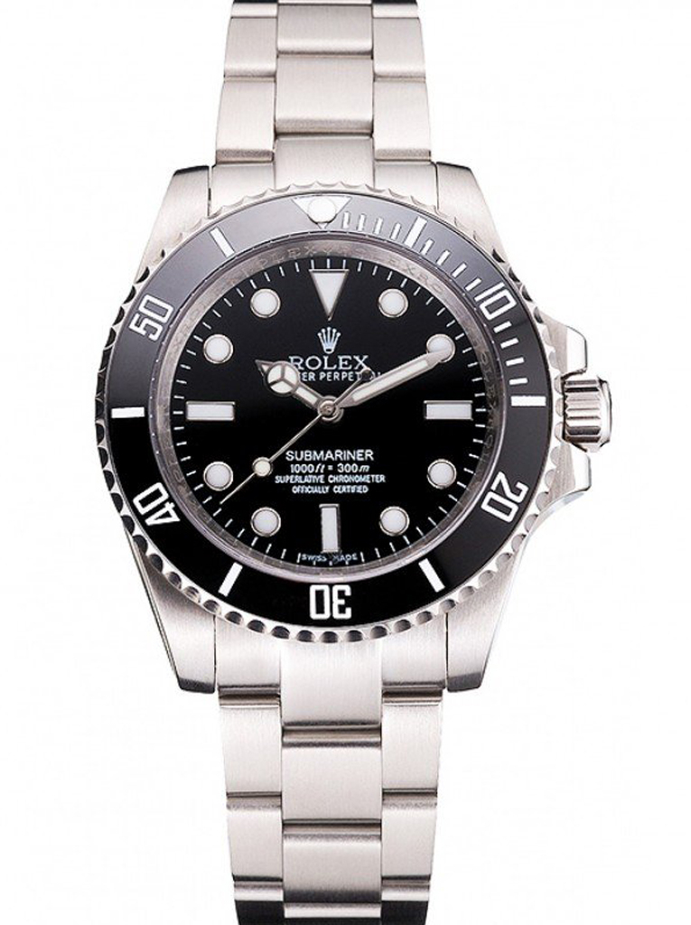 Superclone Rolex Submariner 40mm Black Dial 114060 $999.00