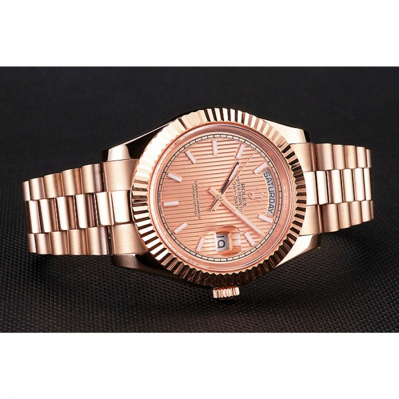 Superclone Rolex Day-Date 41mm Rose-Gold Dial REP016823 $999.00