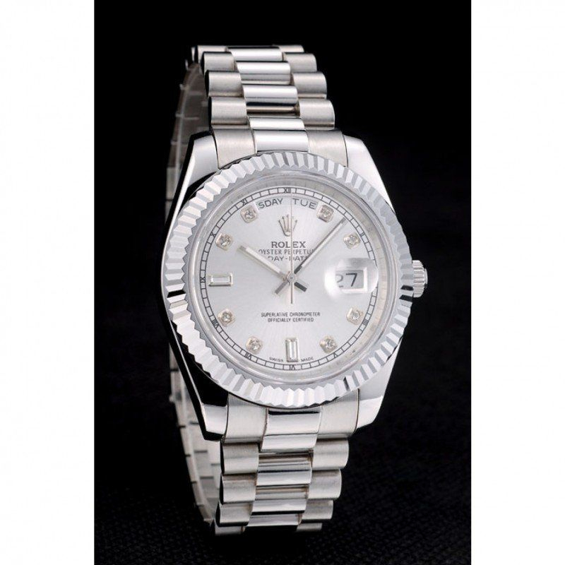 Superclone Rolex Day-Date 41mm Silver Dial 41995 $999.00