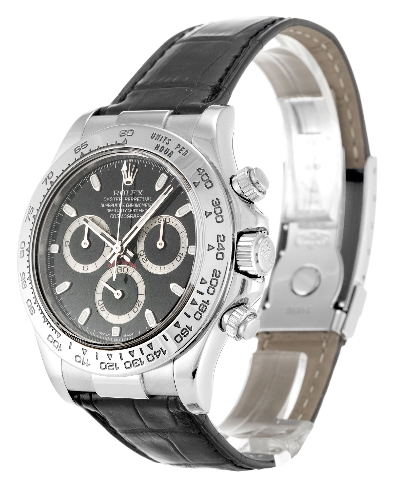 Rolex Daytona 40mm Black Dial 116519 $299.00