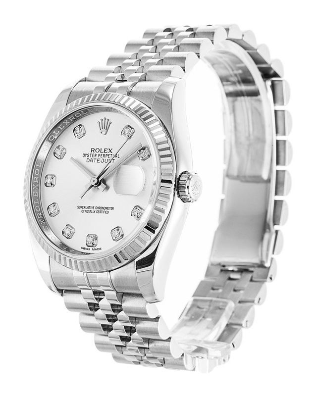 Rolex Datejust 36mm White Dial 116234 $399.00