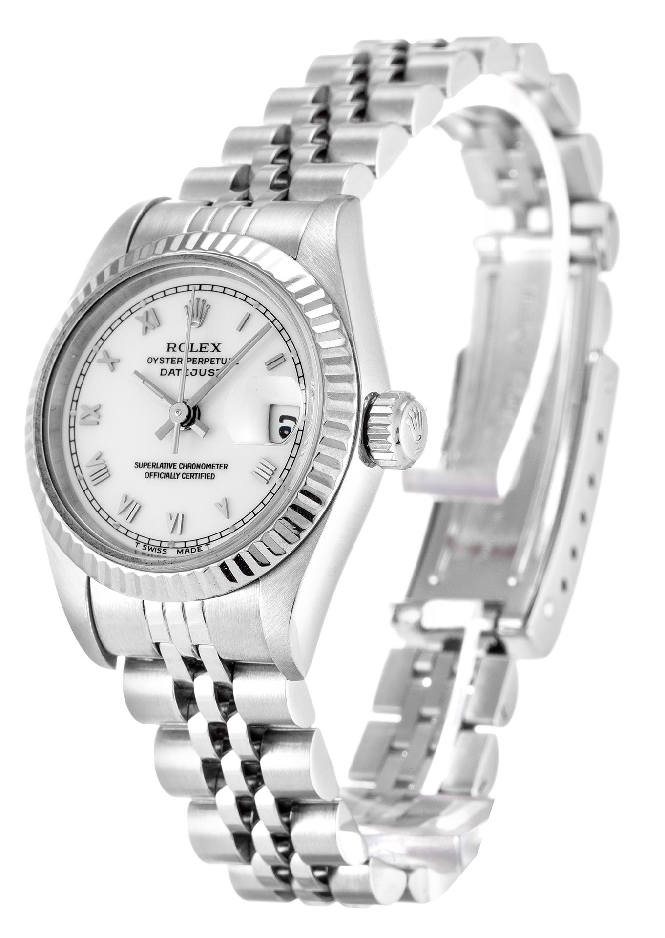 Rolex Lady-Datejust 26mm White Dial 69174 $399.00