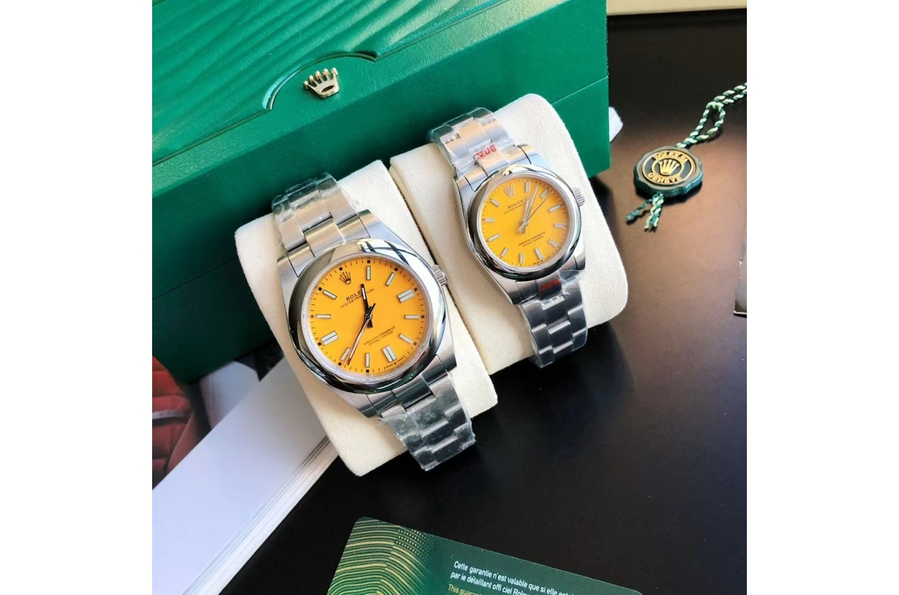 Rolex Oyster Perpetual 3141mm SSSS YellowStk $798.00