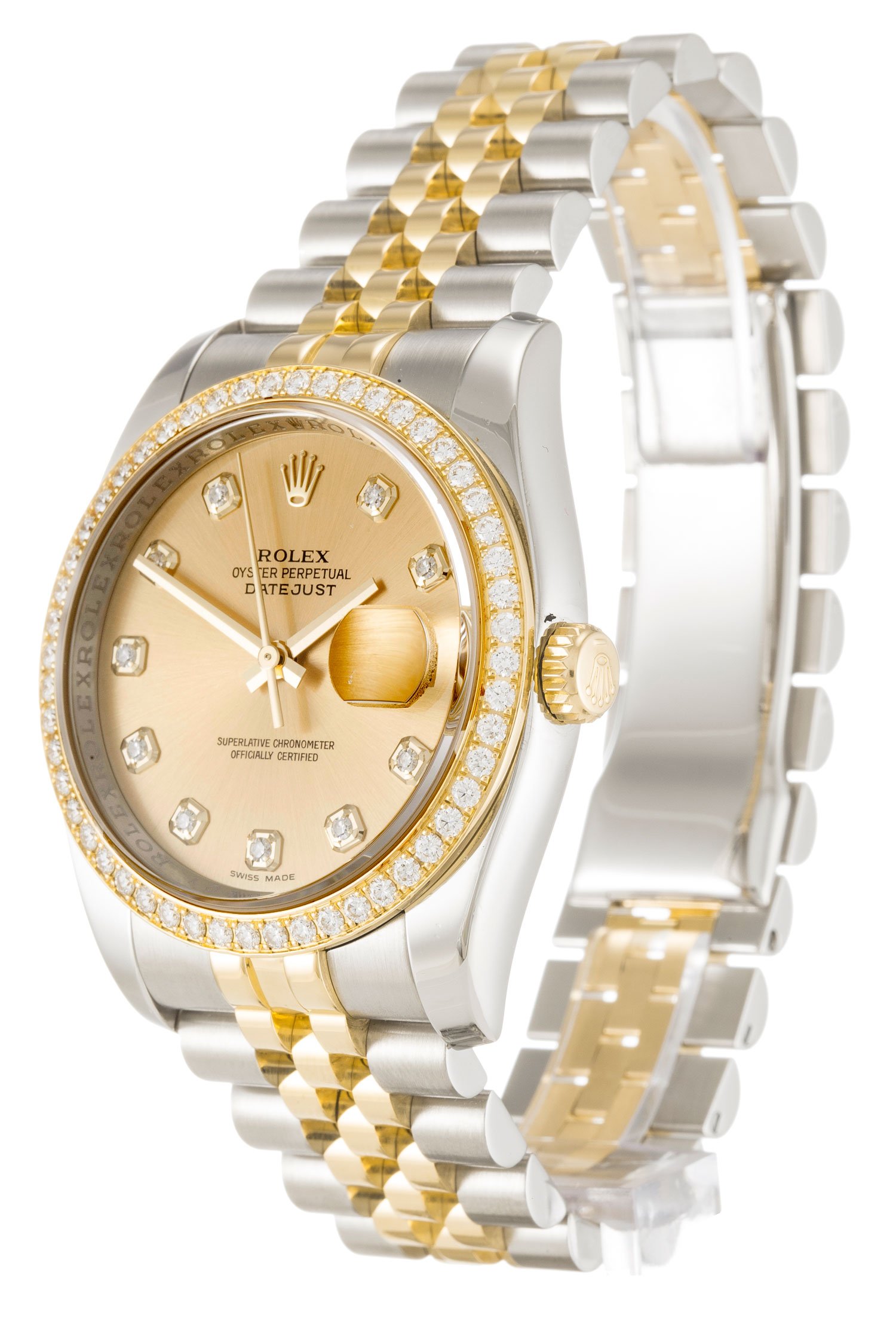 Rolex Datejust 36mm Champagne Dial 116243 $399.00