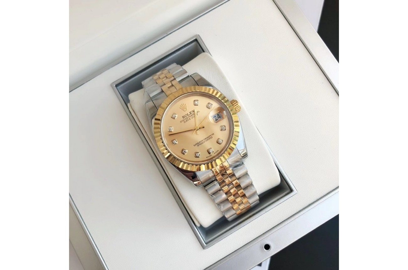 Rolex Datejust 36/28mm RGSS Jub Gold/Dial $798.00