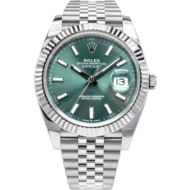 Rolex Datejust 41mm Green Dial 126334 Jubilee $399.00