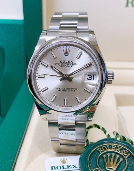 Rolex Datejust 31mm Silver Dial 278240 $365.00