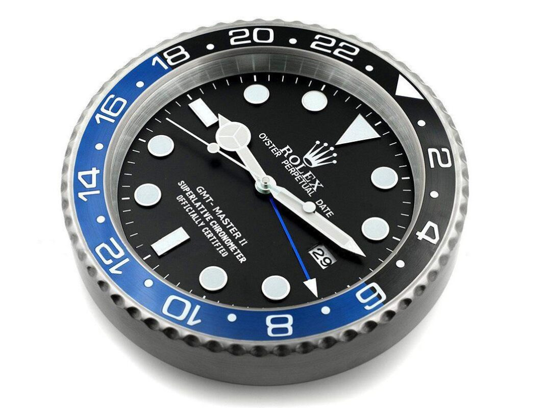 ROLEX WALL CLOCK – GMT MASTER II BATMAN $269.00 – $298.00