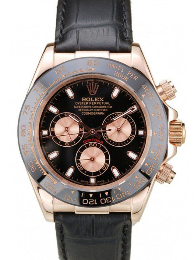 Rolex Daytona 39mm Black Dial REP016831 $299.00