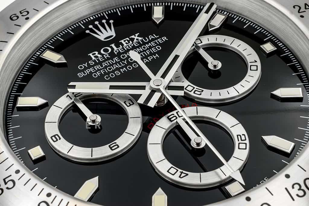 ROLEX WALL CLOCK – DAYTONA CHRONOGRAPH BLACK $269.00
