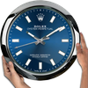 ROLEX WALL CLOCK – OYSTER PERPETUAL BLUE $269.00