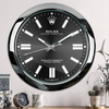 ROLEX WALL CLOCK – OYSTER PERPETUAL BLACK $269.00