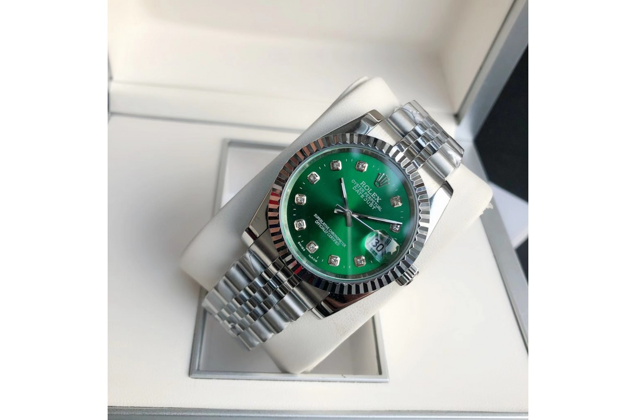Rolex Datejust 3628mm SSSS Jub Green Dia $798.00