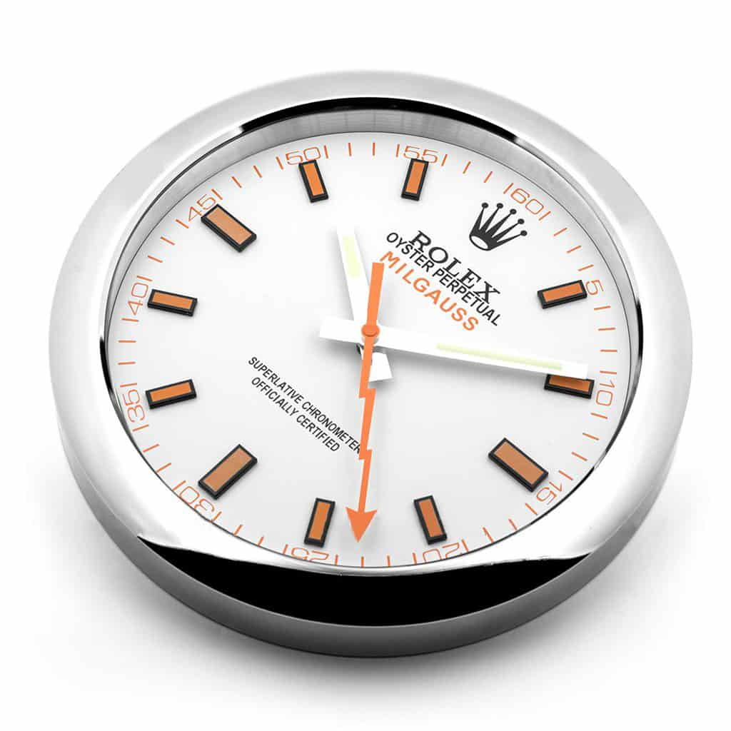 ROLEX WALL CLOCK – MILGAUSS WHITE $269.00