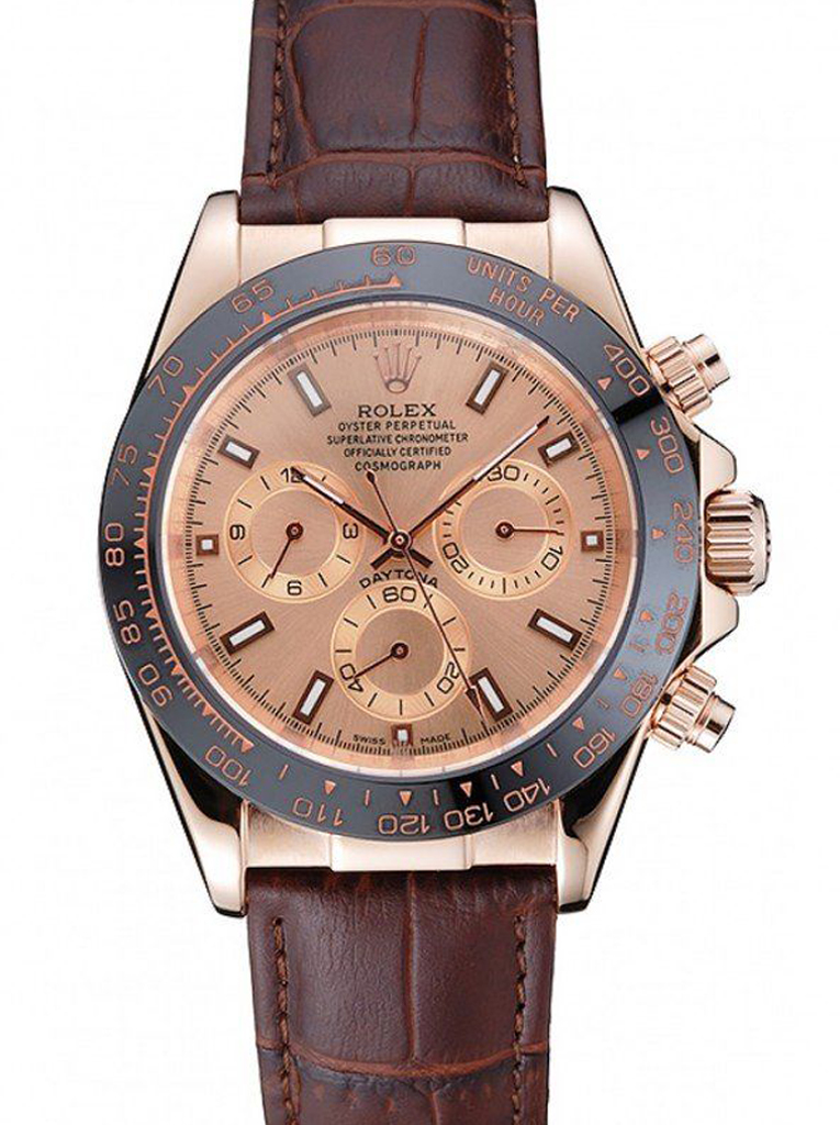 Rolex Daytona 39mm Rose-Gold Dial 1454243 $299.00
