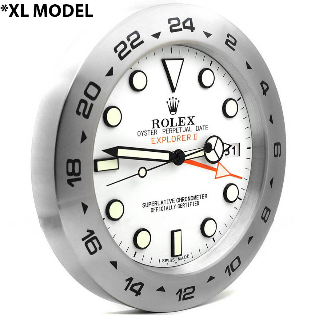 ROLEX WALL CLOCK – “XL” EXPLORER 2 $299.00 – $328.00