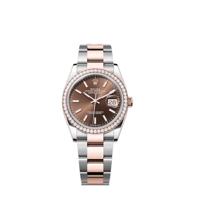 Superclone Rolex Datejust 36 mm Chocolate Dial 126281RBR $899.00