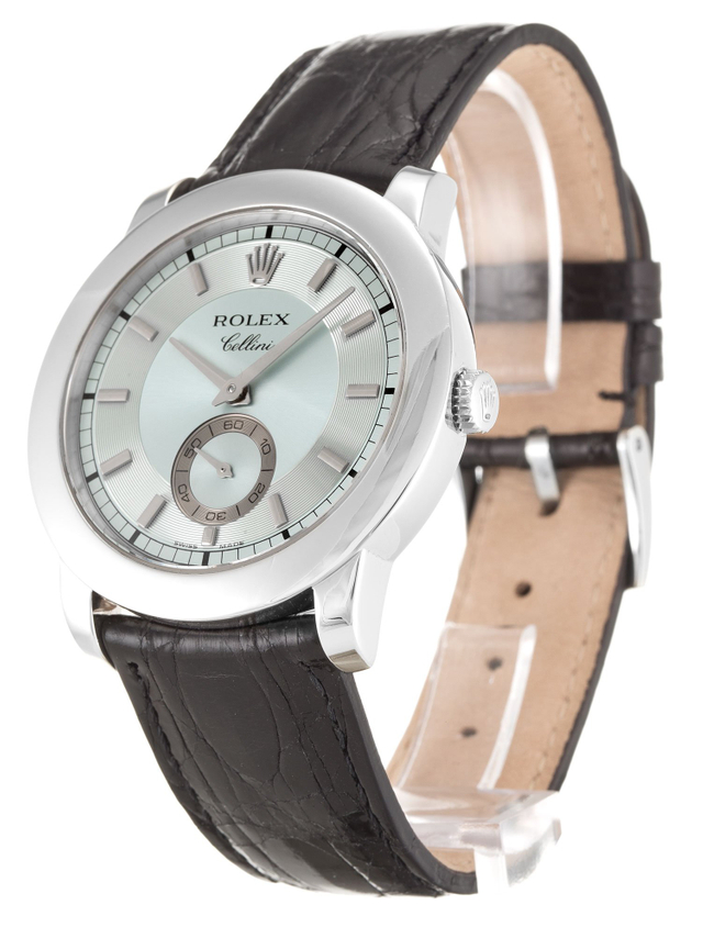 Rolex Cellini 40mm Blue Dial 5241 $399.00