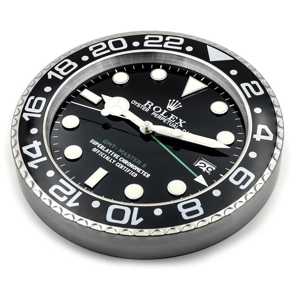 ROLEX WALL CLOCK – “XL” GMT MASTER II $299.00 – $328.00
