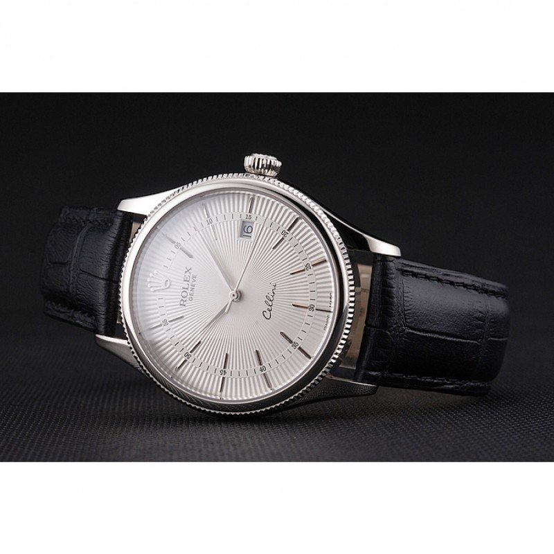 Superclone Rolex Cellini 38mm White Dial REP016802 $819.00