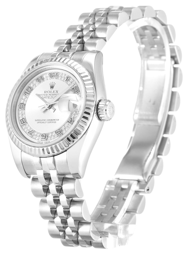 Rolex Lady-Datejust 26mm Silver Dial 179174 $399.00