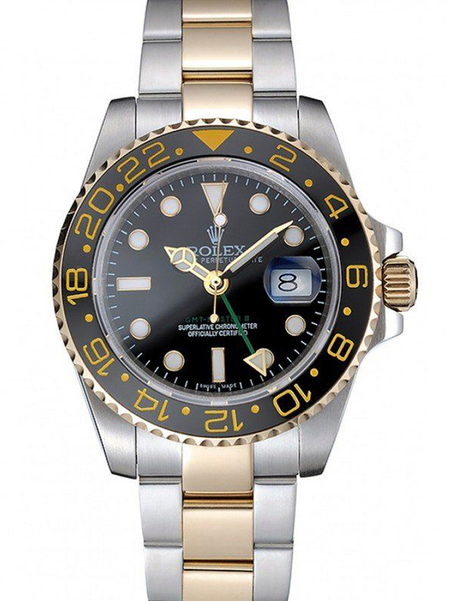 Superclone Rolex GMT-Master II 40mm Black Dial 80295 $999.00