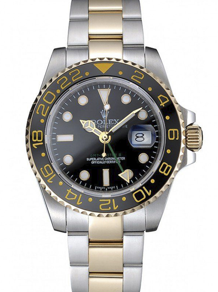 Superclone Rolex GMT-Master II 40mm Black Dial 80295 $999.00