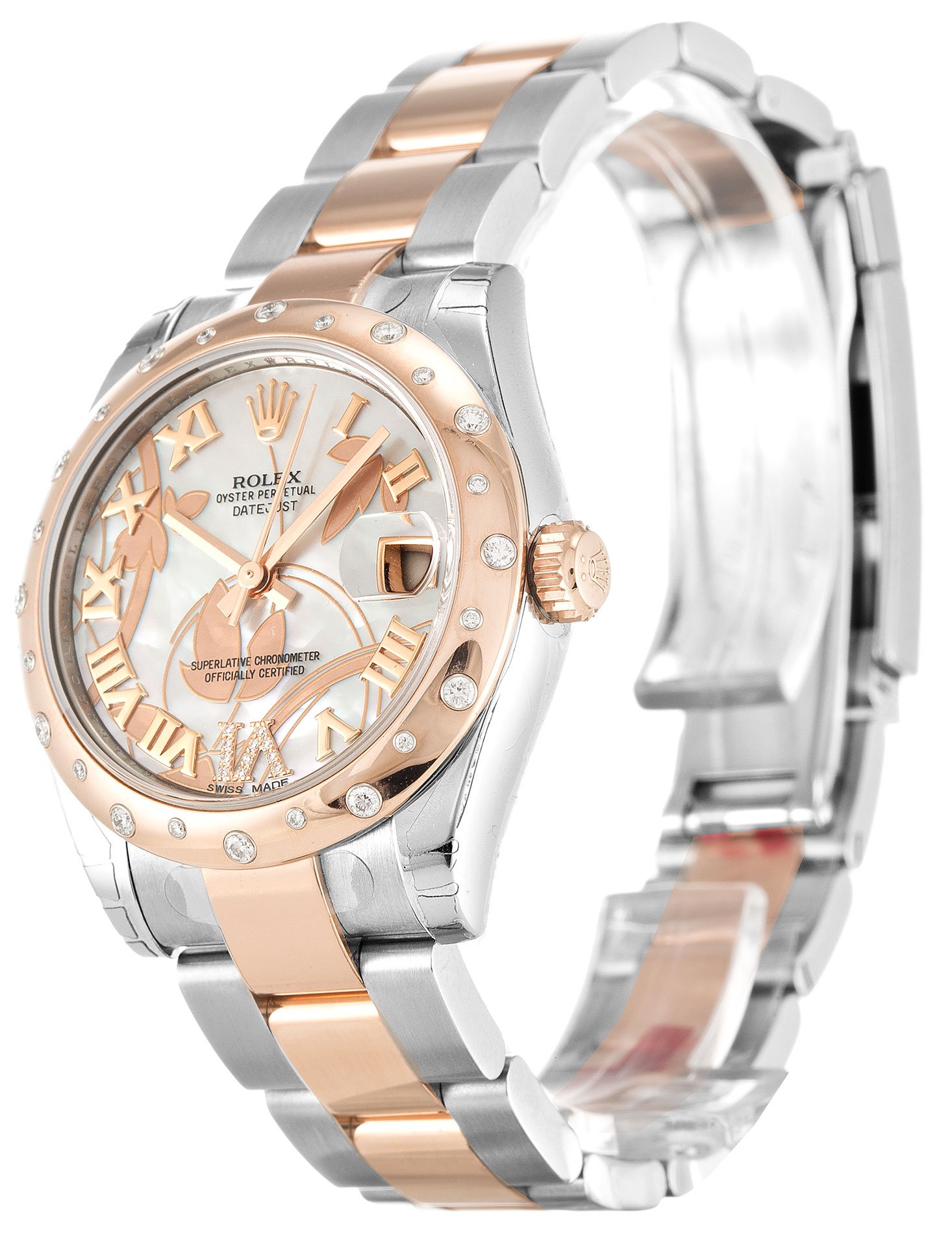 Rolex Lady-Datejust 31mm White Floral Dial 178341 $399.00