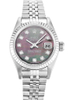 Rolex Lady-Datejust 26mm Mother of Pearl – Black Dial 79174 $399.00