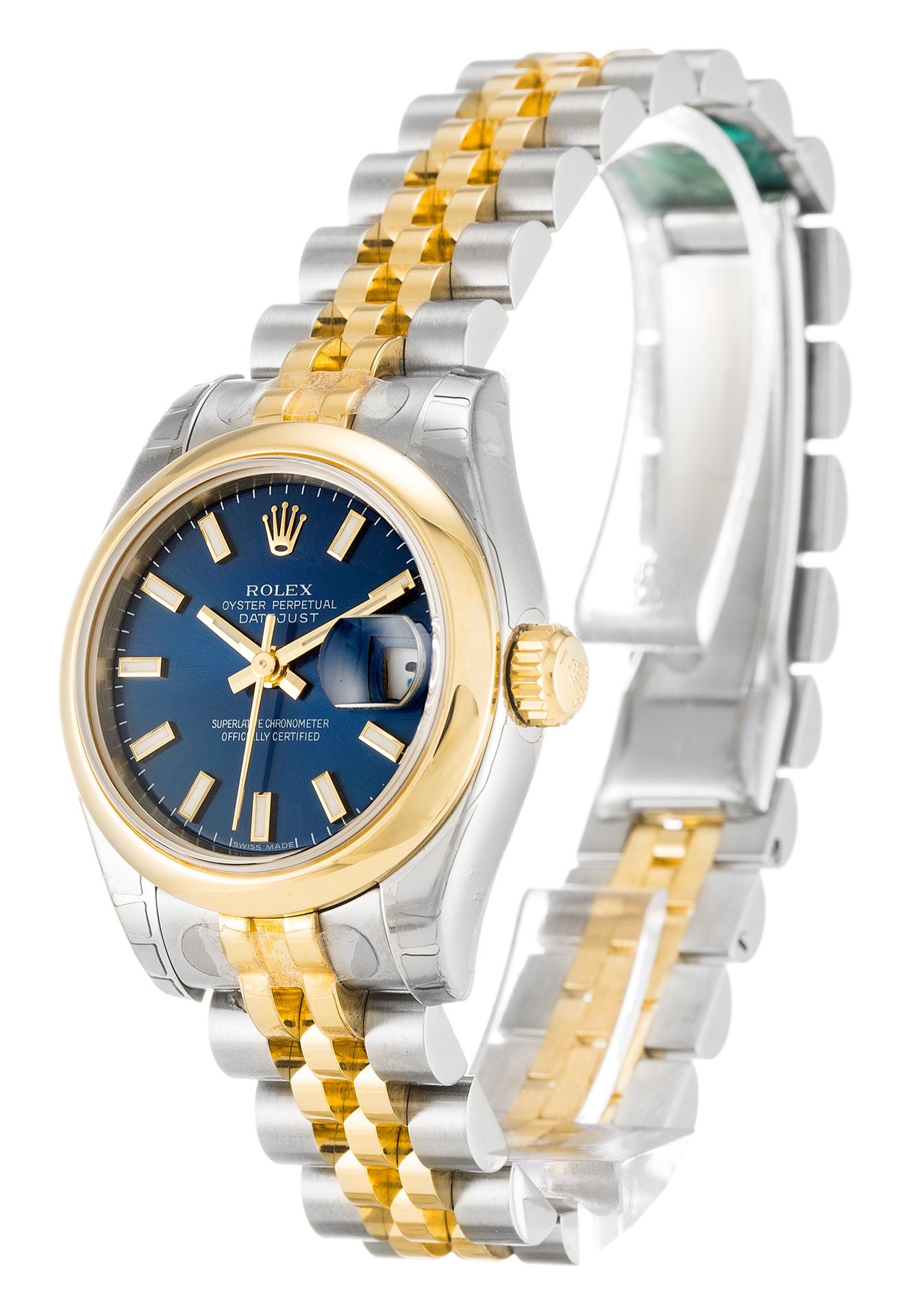 Rolex Lady-Datejust 26mm Blue Dial 179163 $399.00