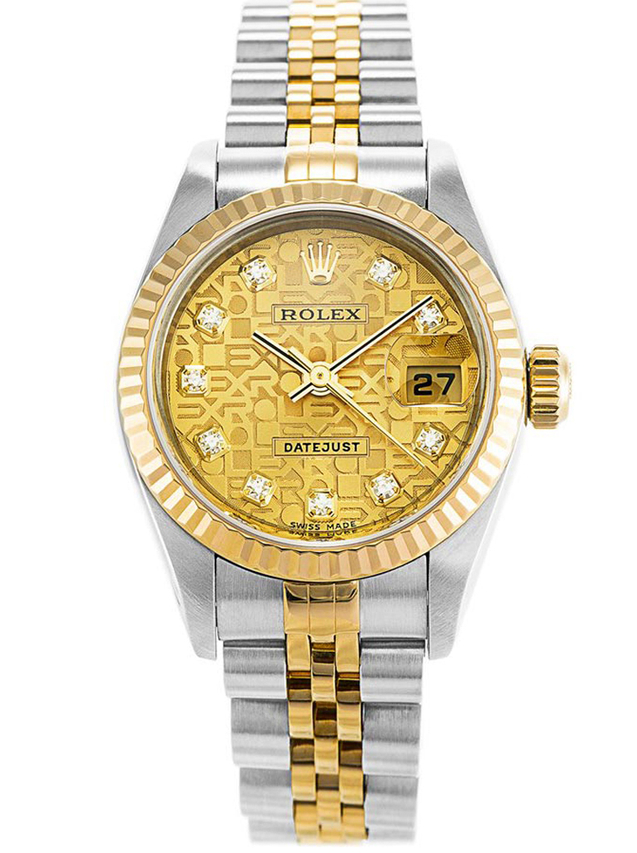 Rolex Datejust 26mm Gold Dial 79173 $399.00