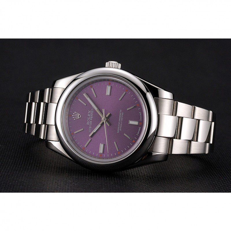 Rolex Oyster Perpetual Date 41mm Purple Dial REP016834 $399.00