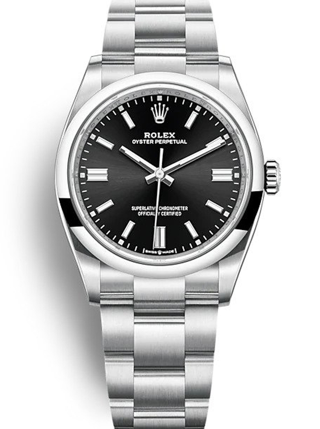Rolex Oyster Perpetual Lady 36mm Black Dial 126000 $399.00