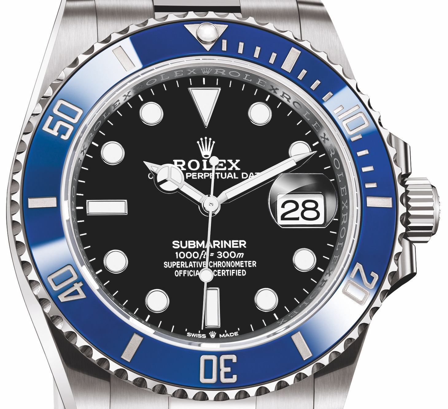 Superclone Rolex Submariner “Cookie Monster” 41mm Black Dial 126619LB $999.00