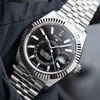 Superclone Rolex Sky-Dweller 42 mm Bright black Dial 336934 Jubilee $929.00