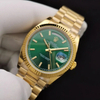 Rolex Day-Date II 36mm Green Dial 128238 $399.00