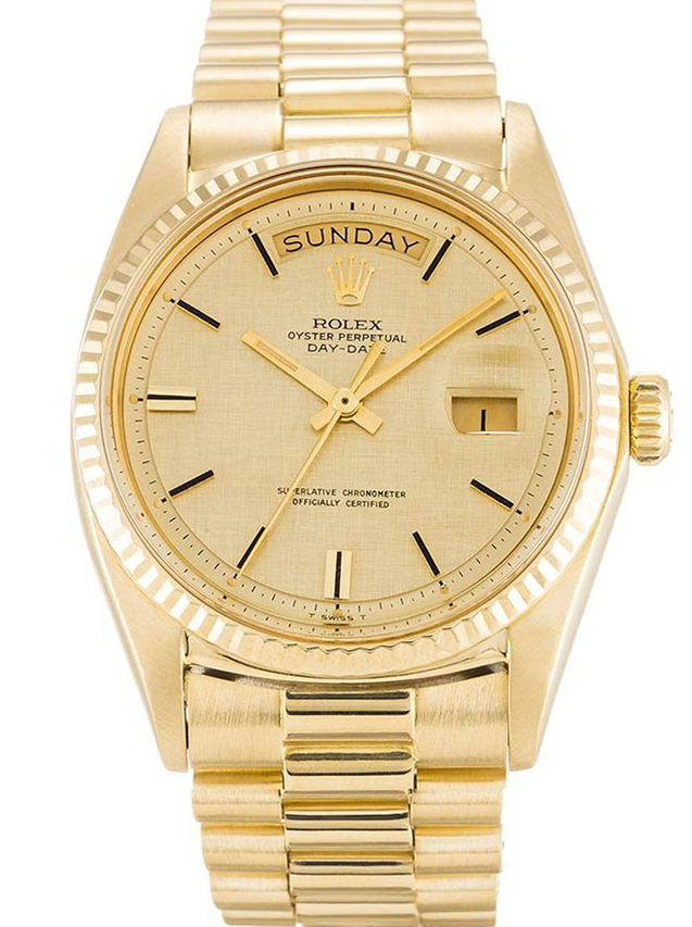 Rolex Day-Date 36mm Champagne Dial 1803 $399.00