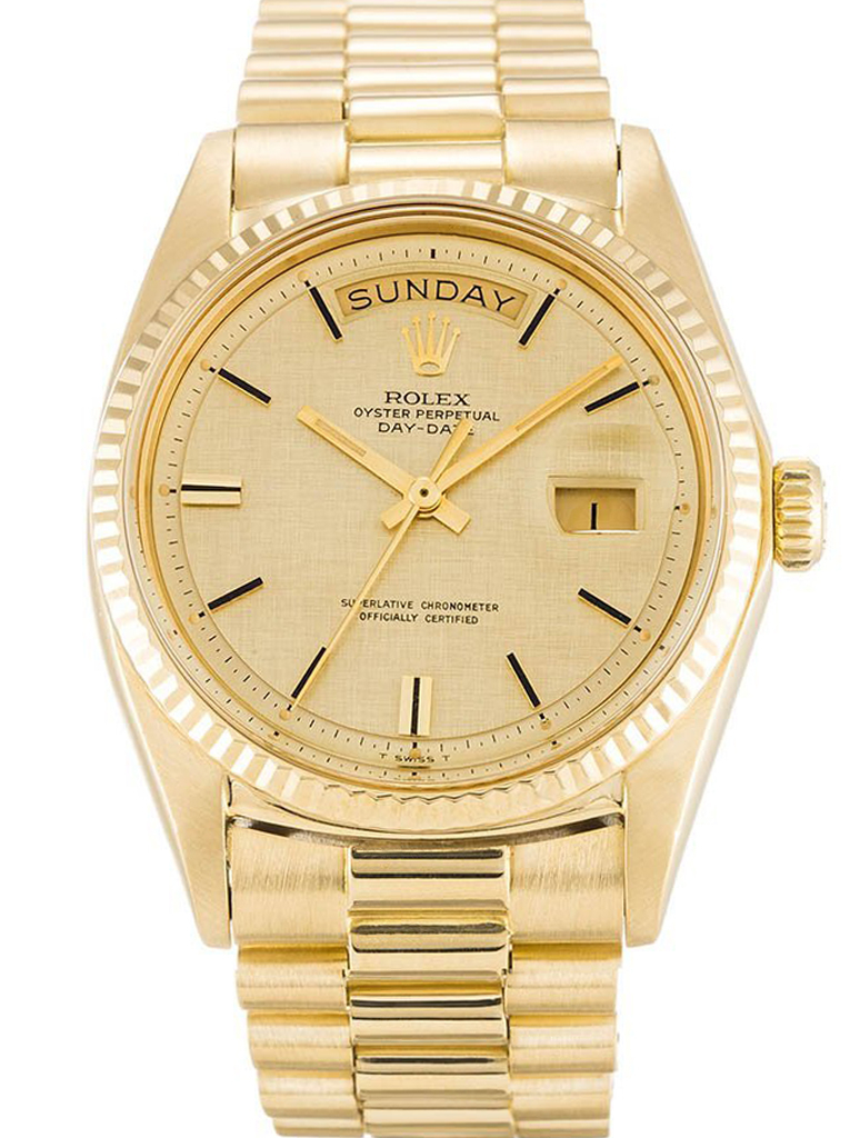 Rolex Day-Date 36mm Champagne Dial 1803 $399.00