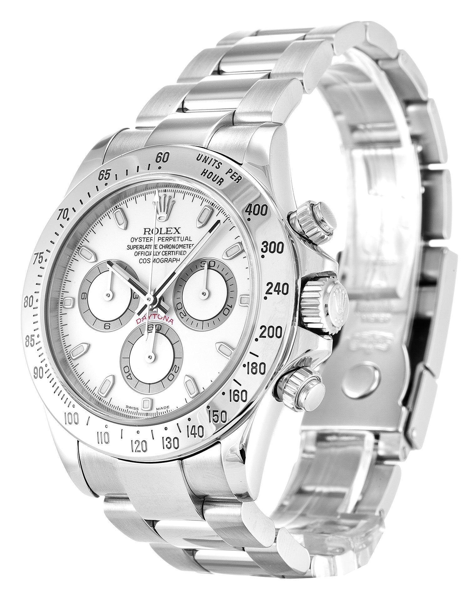 Rolex Daytona 40mm White Dial 116520 $299.00
