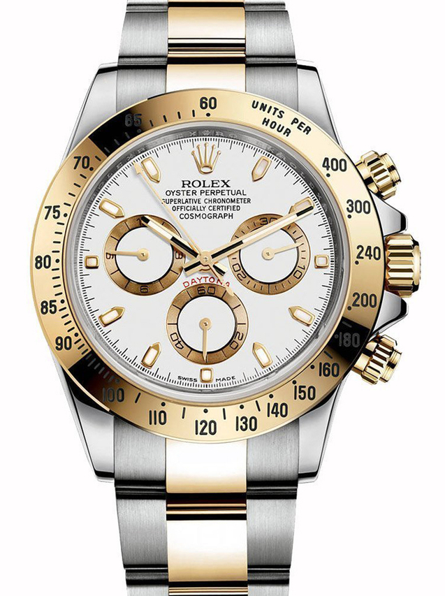 Superclone Rolex Daytona 40mm White Dial 116523-2 $599.00 – $1,329.00