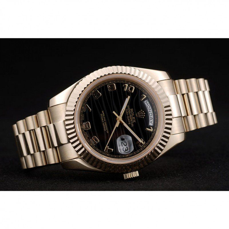 Superclone Rolex Day-Date 41mm Black Dial 41998 $999.00