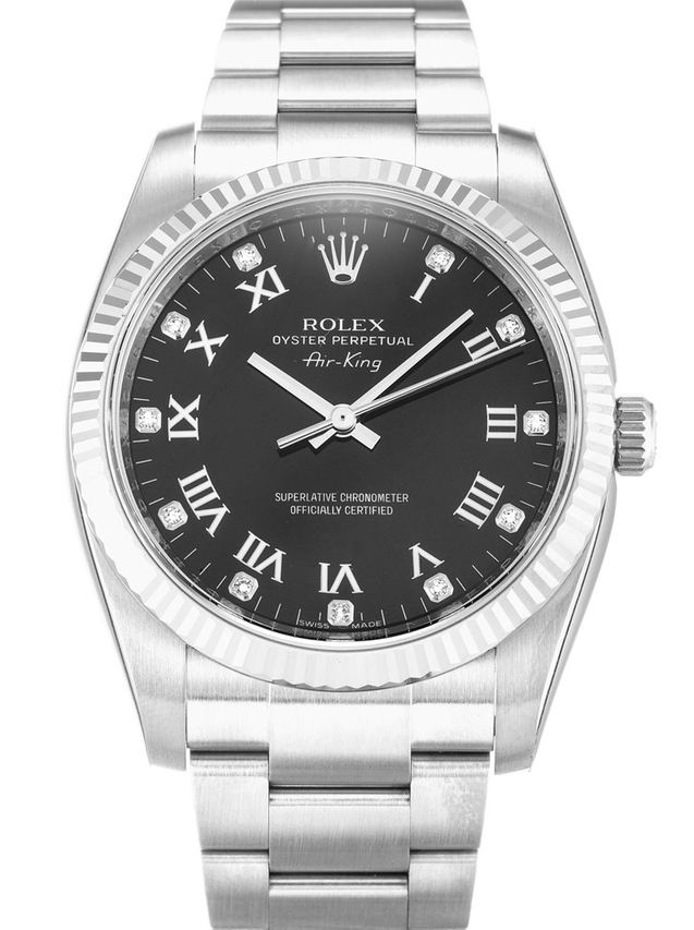 Rolex Air-King 34mm Black Dial 114234 $399.00