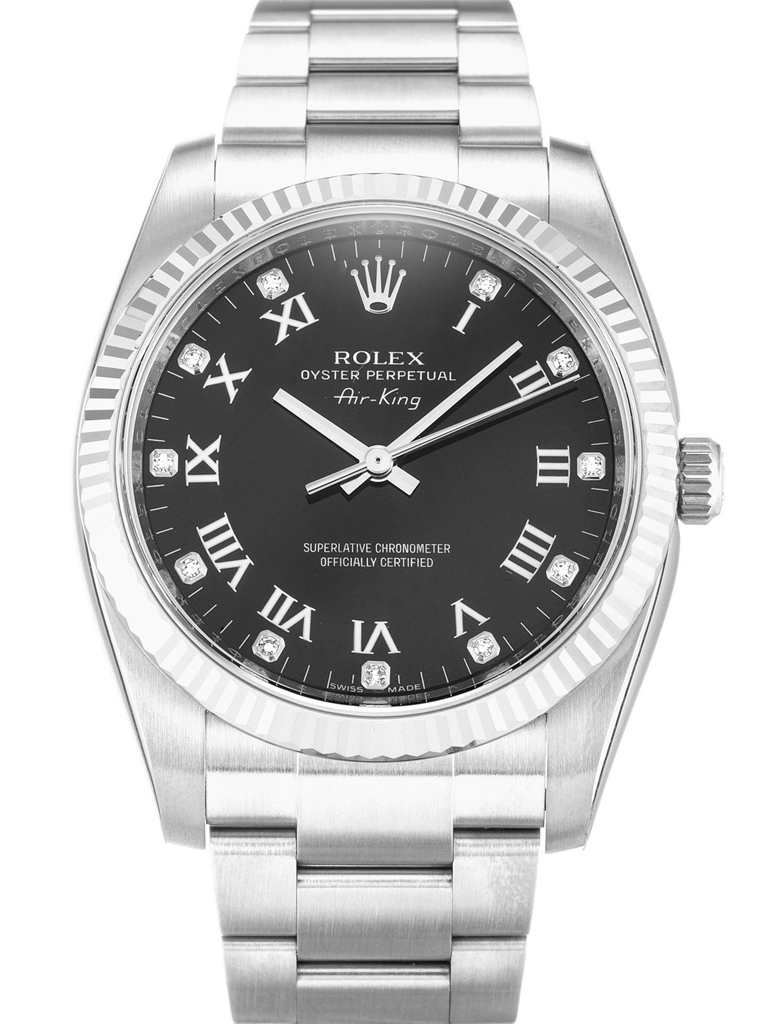 Rolex Air-King 34mm Black Dial 114234 $399.00