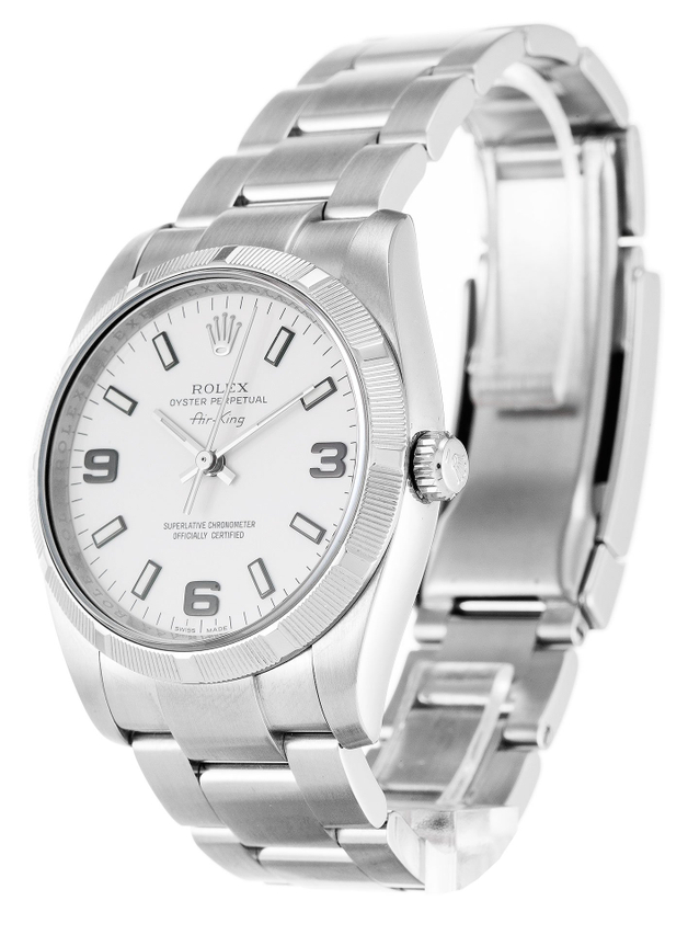 Rolex Air-King 34mm White Dial 114210 $399.00